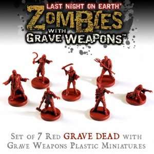  Last Night on Earth Grave Weapons Mini Set Toys & Games