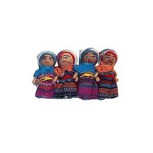  Worry Doll Barrette with Large Dolls