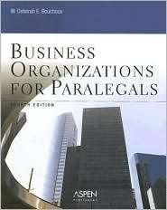 Business Organizations for Paralegals, Fourth Edition, (0735557500 