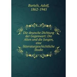   Studie Adolf, 1862 1945 Bartels  Books