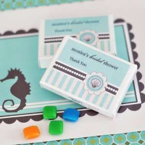 Beach Party Personalized Gum Box Favors
