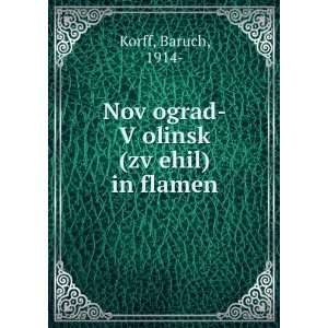    VÌ£olinskÌ£ (zvÌ£ehil) in flamen Baruch, 1914  Korff Books