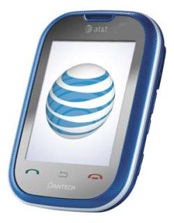    Pantech Pursuit Phone, Blue (AT&T) Cell Phones & Accessories