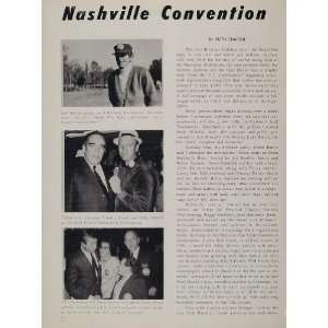   CMA Convention DJ Del Reeves   Original Print Article