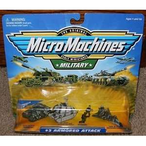  Armored Attack #3 Military Micro Machines Collection Toys 