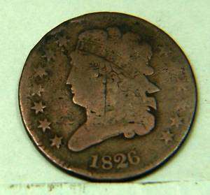1826 Half Cent Circulated (18938)  