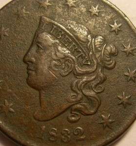 1832 Large Cent Sharp Nice   