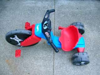   2001 MATTEL/ TIMMEE TOY Remake BIG WHEELSpin Out Racer 70 lb. Limit