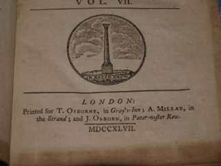 John Hancock SIGNED 1747 Universal History HIS BOOK  