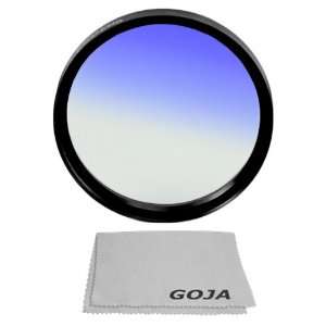  52MM Goja Graduated Blue Lens Color Filter for DSLR 