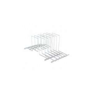 Shelf Dividers for 18 Deep Cabinets & Shelving, Gray 