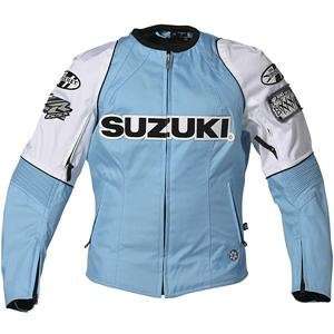  Joe Rocket Womens Suzuki Deelux Jacket   Small/Sky Blue 