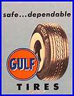 1950s Gillikin Bros. Gulf Tires