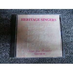    Heritage Singers songs You Remember Volume 2 