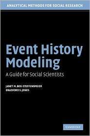 Event History Modeling A Guide for Social Scientists, (0521546737 