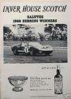 1966 66 Inver House Scotch Ford GT ORIGINAL Vintage Ad