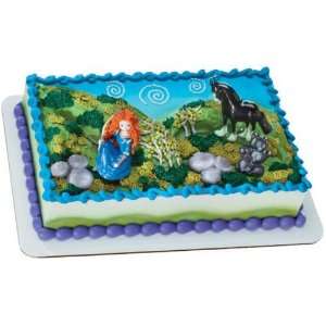  Disney Pixar Brave Merida and Angus Cake Topper Set 