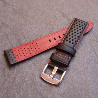 Grand Prix   Deluxe Version   Genuine Italian Leather Watch Strap in 