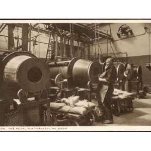  The Rotary Annealing Room Where Blanks are Softened in the Red Hot 