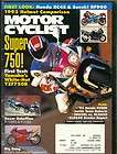 Motorcyclist November 1993 Honda RC45  Suzuki RF900, Yamaha YZF75050R 