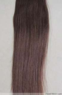 New 20 Human Hair Extensions I Tip 100S 50g Brown #6  