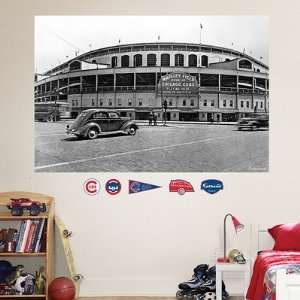  Wrigley Field Historic Chicago Cubs Mural Fathead NIB 