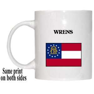  US State Flag   WRENS, Georgia (GA) Mug 