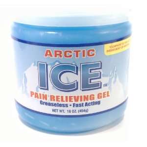   Relieving Gel 16 Oz. (1 Pack) Greaseless Fast Acting Like Mineral Ice
