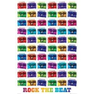  Humour Posters Rock The Beat   Boombox   91.5x61cm