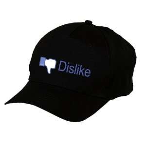  Dislike Button Printed Baseball Cap Black 