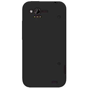 Amzer AMZ92521 Black Silicone Jelly Skin Fit Cover Case for HTC Rhyme 