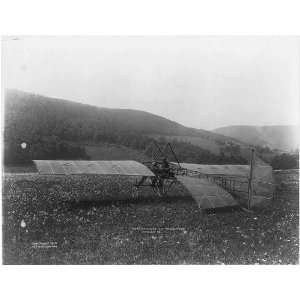  Bert Beavers in monoplane,on the ground in field,June 26 