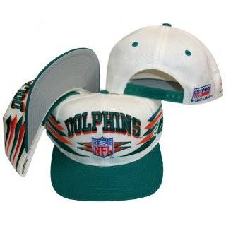 Miami Dolphins Vintage Diamond White/Aqua Two Tone Snapback Adjustable 