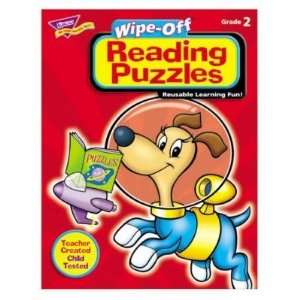  TEPT94110   Reading Puzzles Wipe Off Book Electronics