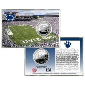  Penn State University Beaver Stadium Silver Coin Card 