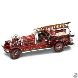 1925 Ahrens Fox N S 4 Fire Truck Yat Ming 143+CASE NEW  