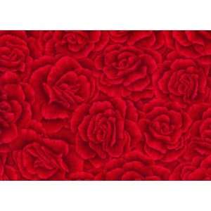  TT9897RED Fleur Red Rose Tonal Fabric By Timeless 