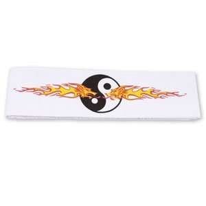  Yin Yang Flame Headband