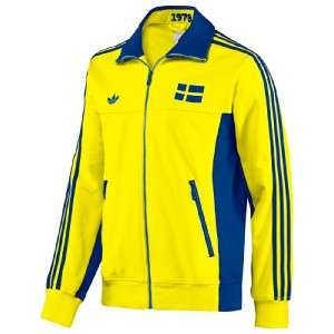 Adidas Originals Sweden Sverige Track Top Jacket L  