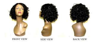 RNB LACE FRONT WIG EAR TO EAR SHORT & CURLY BOB RING  