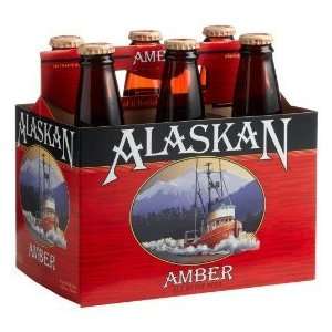  Alaskan Amber Ale 6pk Btls Grocery & Gourmet Food