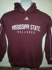   Mississippi State Bulldogs YOUTH Medium M NICE Adidas Hoodie YAL