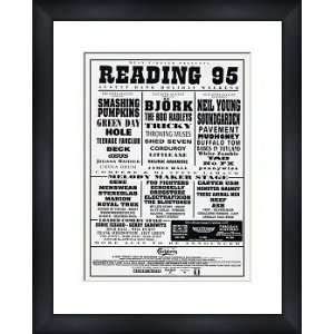  BJORK Reading 1995   Custom Framed Original Ad   Framed 