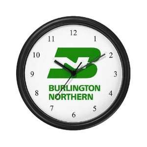  Burlington Northern Hobbies Wall Clock by 