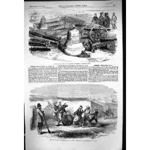 1856 Russian Guns Bells Sebastopol War Woolwich Arsenal Shoeing Mule 