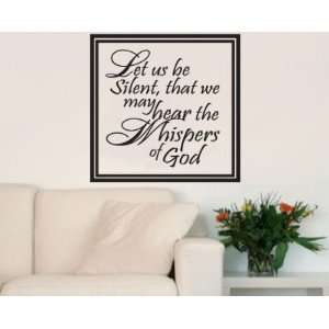   god Scriptural Christian Vinyl Wall Decal Mural Quotes Words