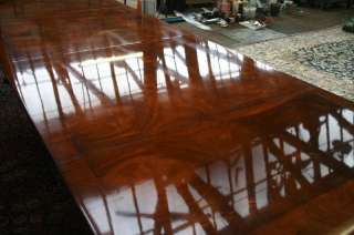Mahogany Dining Room Table, Large Dining Table  