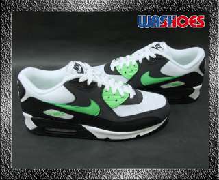 Nike Air Max 90 Black White Green US 8~12 Running 1 95  