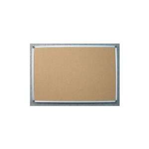 Master Woodcraft 36 x 48 Aluminum Frame Corkboard  