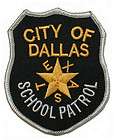 PD051 City of Dallas Texas School Patrol Police Patch